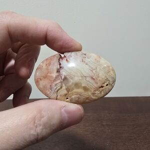Crazy Lace Agate Crystal Palmstone #A
